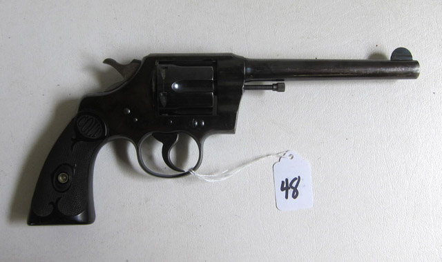 Appraisal: COLT ARMY SPECIAL MODEL DOUBLE ACTION REVOLVER special caliber barrel