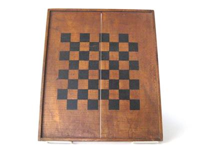 Appraisal: Painted game board th century