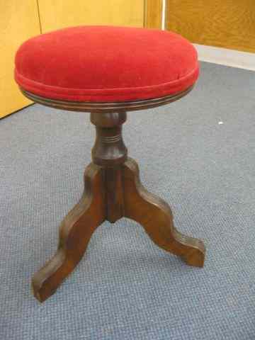 Appraisal: Walter Cantrell Brevard NC Organ Stool