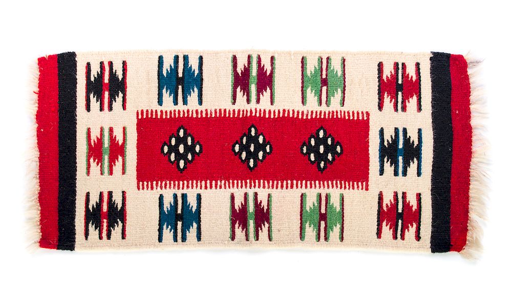 Appraisal: Native American Navajo Rug Good original condition Please Email or