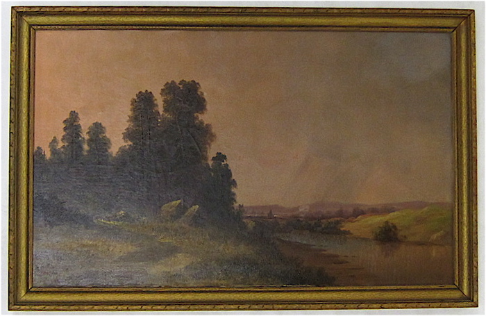 Appraisal: CAROLUS OIL ON CANVAS Oregon early th century titled Stormy