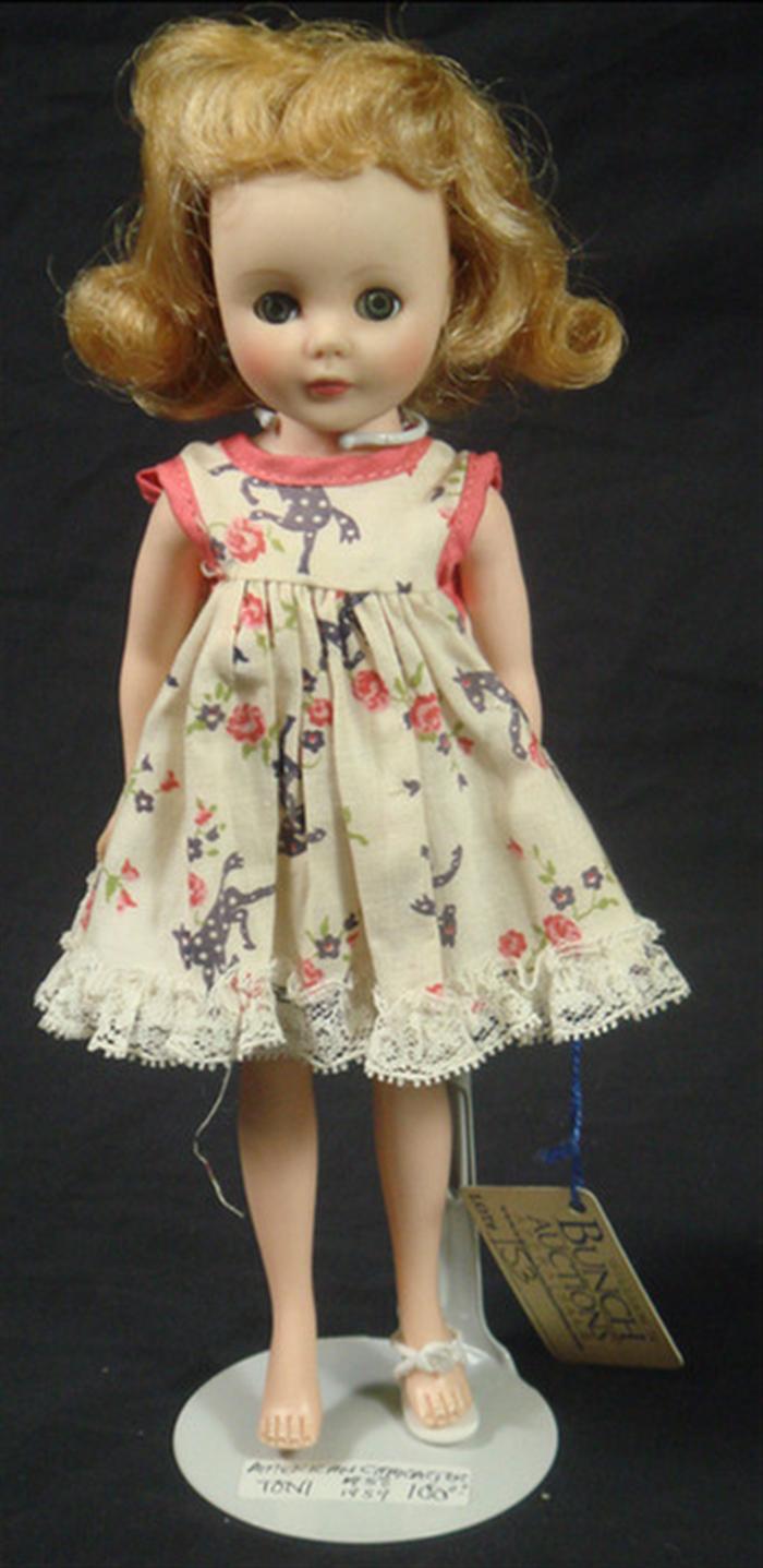 Appraisal: American Character Toni Doll inches tall hard plastic and vinyl