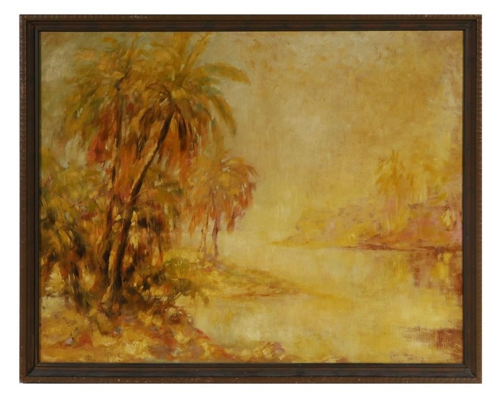 Appraisal: Oil on board by Pinellas Country Florida artist Frank Duhme