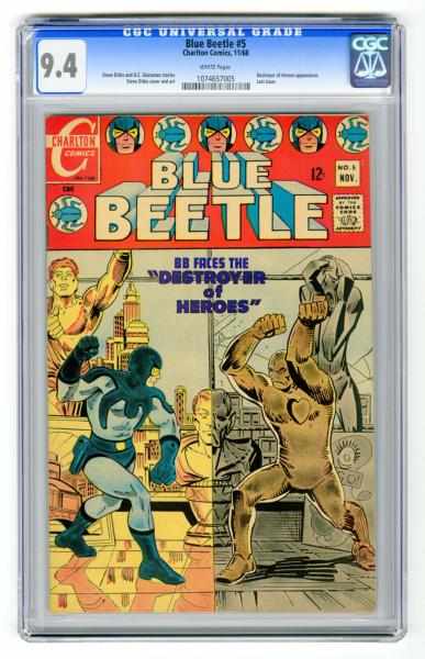 Appraisal: Blue Beetle CGC Charlton Comics Click for full description