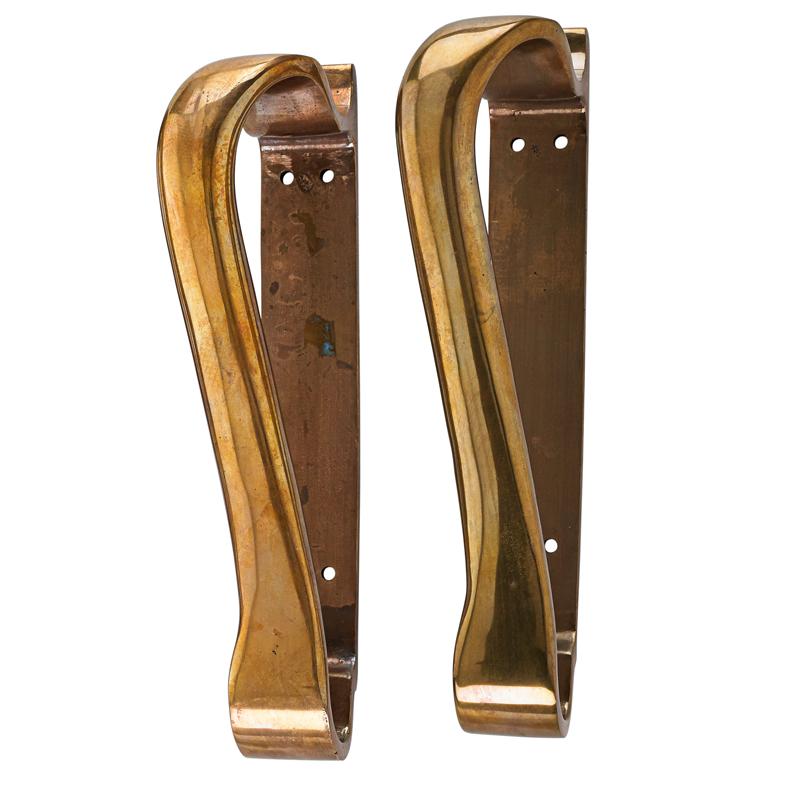 Appraisal: ALVAR AALTO Pair of door handles Condition Report Excellent condition