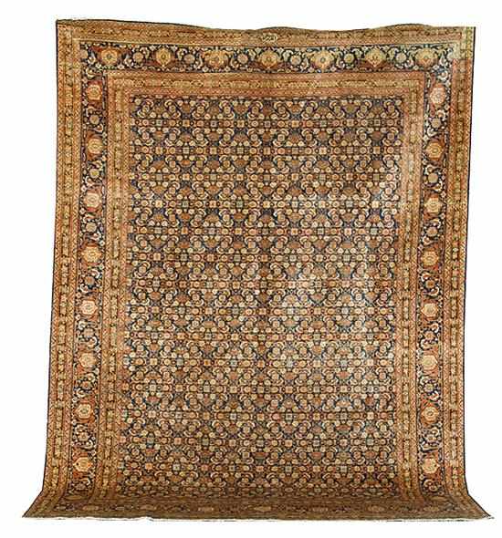 Appraisal: Antique Persian Tabriz carpet circa ' '' x ' ''