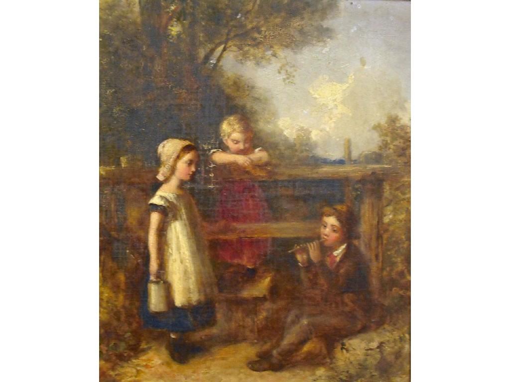 Appraisal: By Tom Lawrence th century British - farmer boy sat