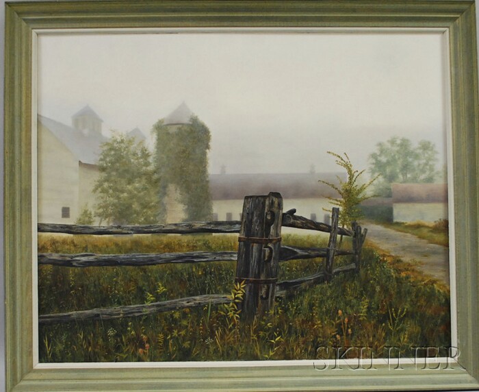 Appraisal: Kristin Woodward American th Century October Morn Signed and dated