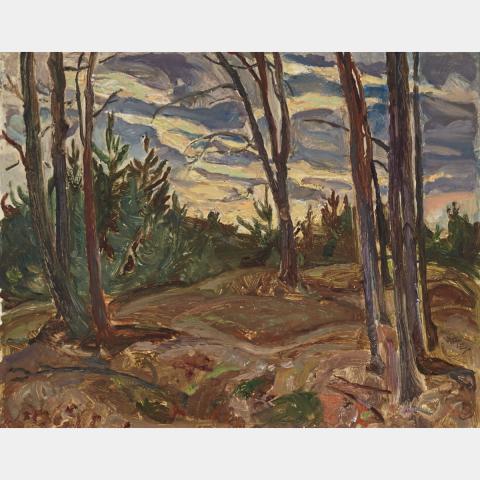 Appraisal: FREDERICK HORSMAN VARLEY A R C A NEAR THE PINNACLE