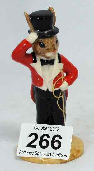 Appraisal: Royal Doulton Bunnykins Figure Ringmaster DB Limited Edition with Certificate