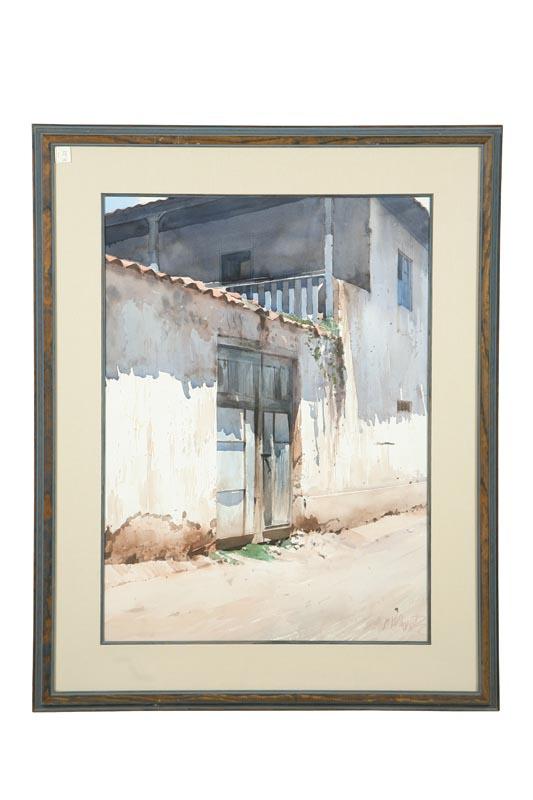 Appraisal: CASA SER ZANA BY ALTINO VILLASANTE PERU B Watercolor on