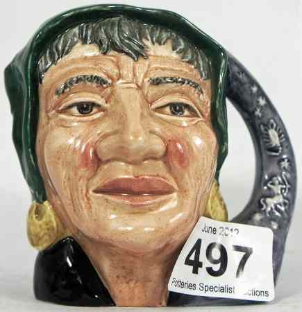 Appraisal: Royal Doulton Small Character Jug The Fortune Teller D