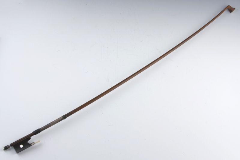 Appraisal: Bausch Violin Bow stamped Bausch A photograph will be posted