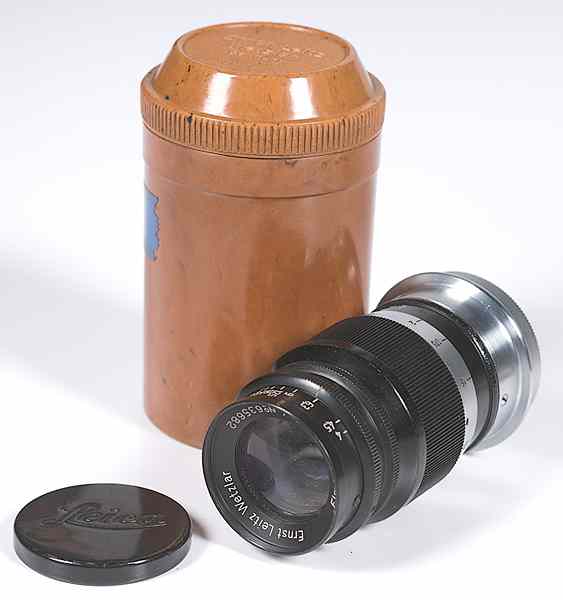 Appraisal: Leitz Elmar F mm Lens with Screw Mount Screw Front