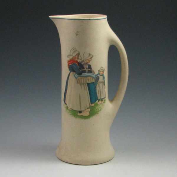 Appraisal: Roseville Dutch Creamware Tankard unmarked small chip from stilt mark