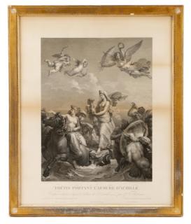 Appraisal: Richomme After Gerard Mythological Engraving Theodore Richomme French - after