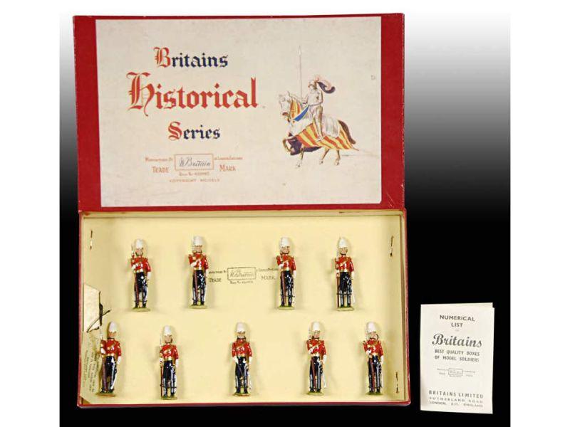 Appraisal: Britains Set Gentleman-at-Arms Description Tied in original box Condition NEAR