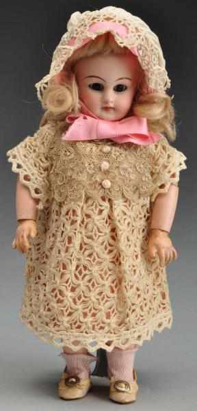 Appraisal: Rare Size Simon Halbig French Trade Doll Description Bisque socket