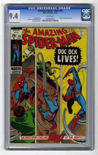 Appraisal: Amazing Spider-Man CGC Marvel Comics Click for full description