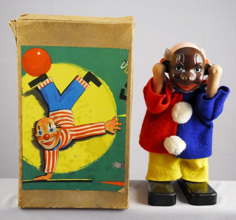 Appraisal: Clown Face Changing Toy Description Includes original box with nice