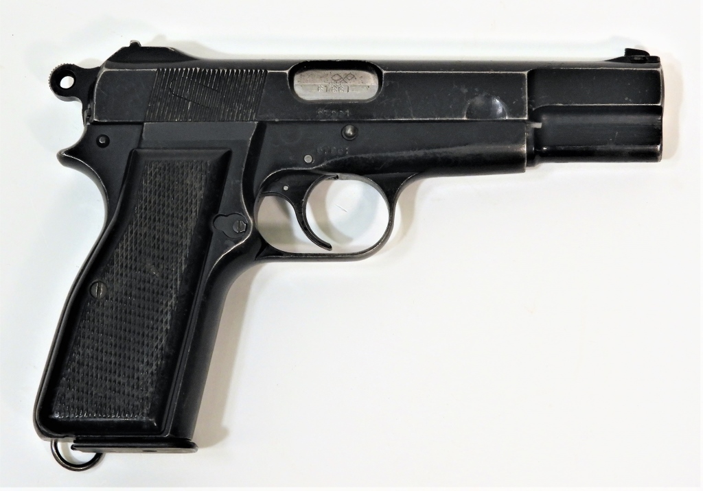 Appraisal: CANADIAN ENGLIS HI-POWER PISTOL Canada C mm serial number T