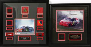 Appraisal: JEFF GORDON AUTOGRAPHED PHOTO COLLAGES C JEFF GORDON AUTOGRAPHED PHOTO