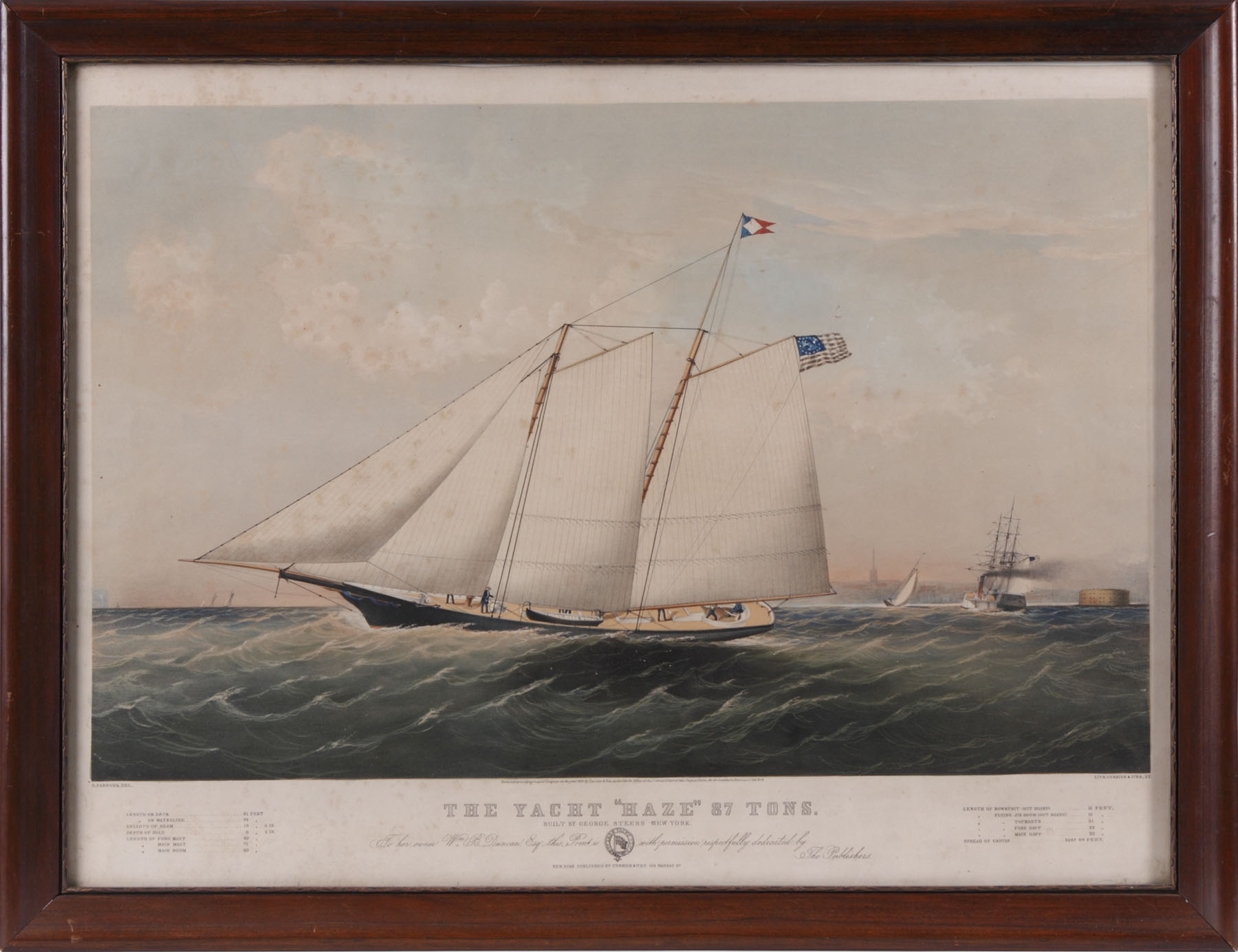 Appraisal: Currier Ives C Published by Currier Ives NY C Parsons