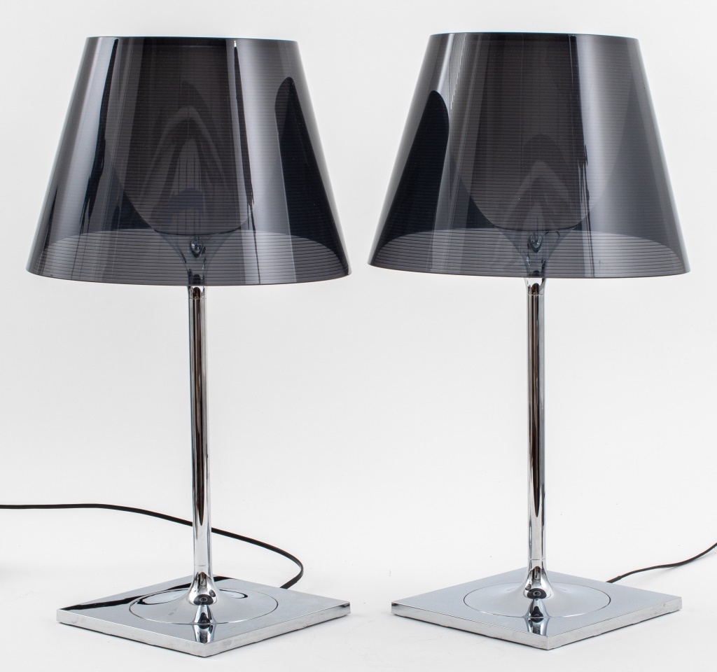 Appraisal: PHILIPPE STARCK FOR FLOS KTRIBE T TABLE LAMPS PR Pair