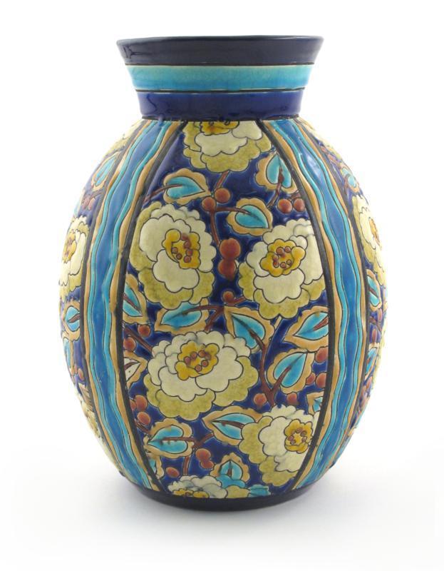 Appraisal: A Boch Freres Keramis vase