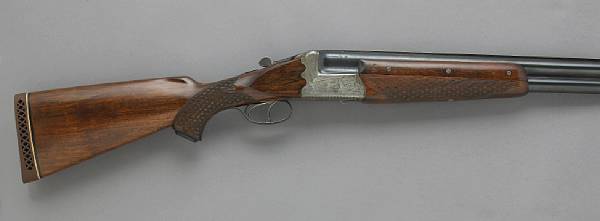 Appraisal: A gauge Austrian guild boxlock o u shotgun Serial no