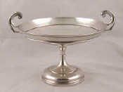 Appraisal: A silver two handled tazza by Walker and Hall Sheffield