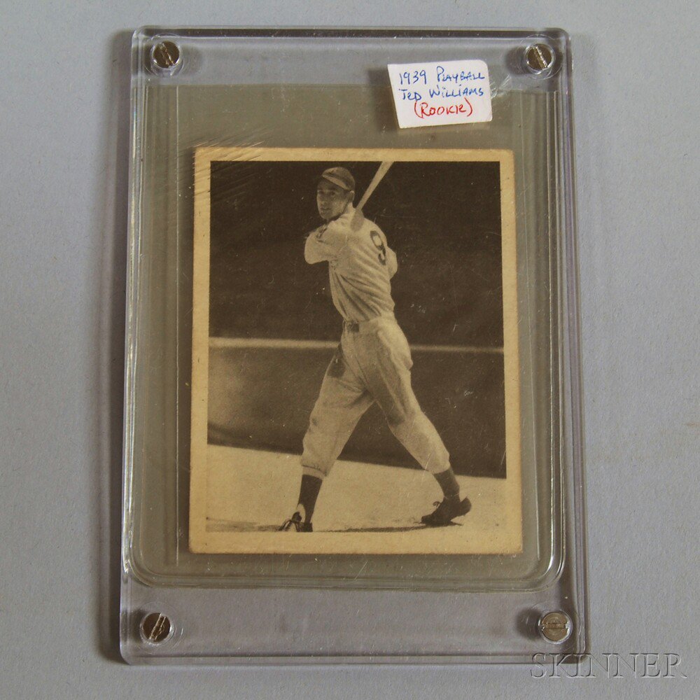 Appraisal: Play Ball Ted Williams Rookie Card Estimate - The absence