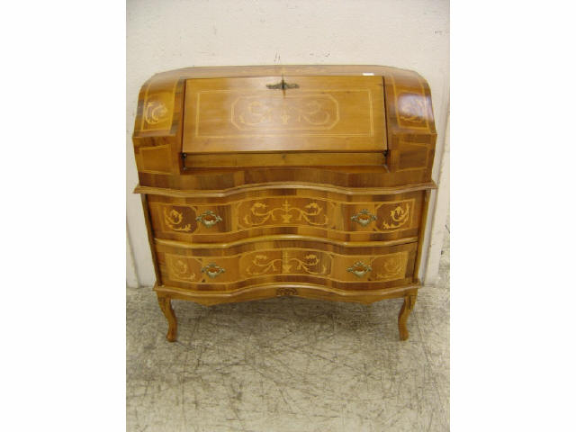 Appraisal: FRENCH STYLE DROP FRONT DESK