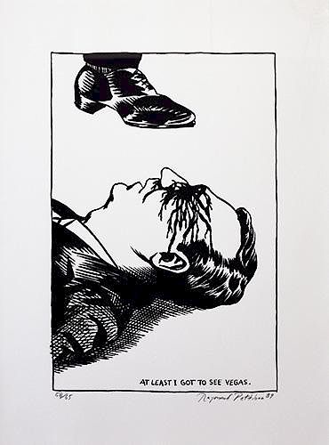 Appraisal: Raymond Pettibon No Title At least I got to see