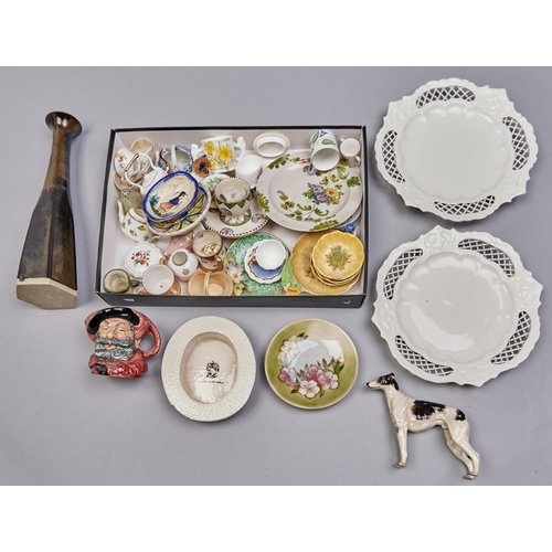 Appraisal: Miscellaneous miniature Royal Doulton Royal Worcester Foley and other pottery