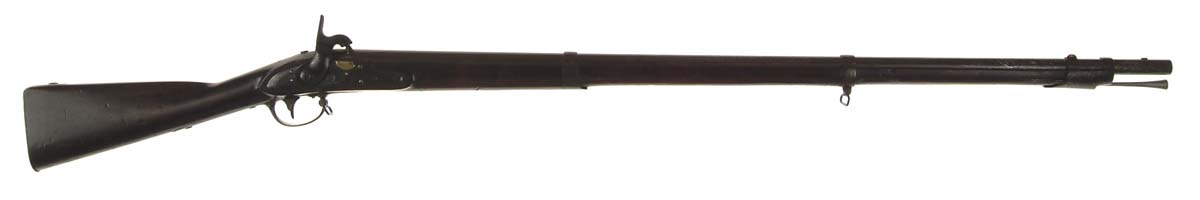 Appraisal: POMEROY MODEL BELGIAN CONVERSION MUSKET Cal rnd bbl Dated on