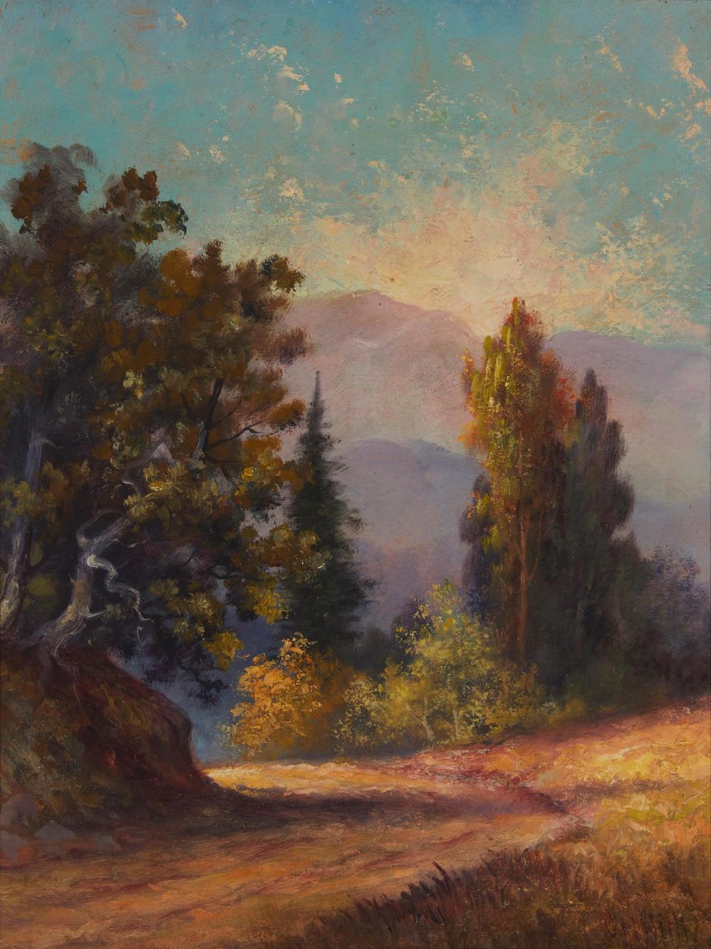 Appraisal: William Alexander Griffith - Laguna Beach CA Montecito Oil on