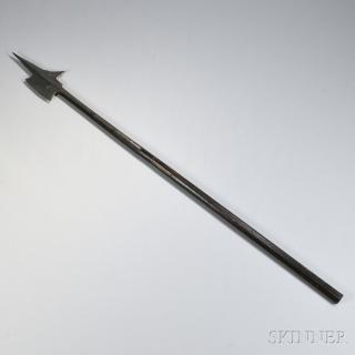 Appraisal: Sempach Halberd Zurich Switzerland c - wide spear with median