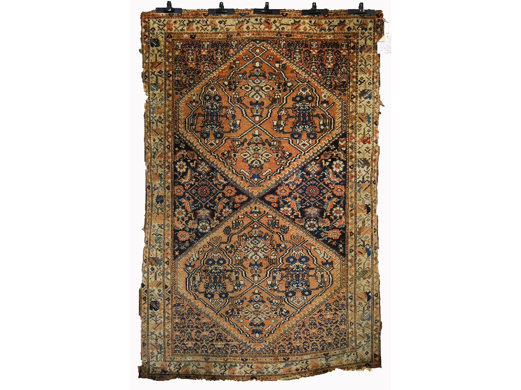 Appraisal: Persian Hamadan rug nd quarter th century