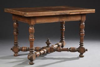 Appraisal: French Neoclassical Style Carved Mahogany Draw Lea French Neoclassical Style