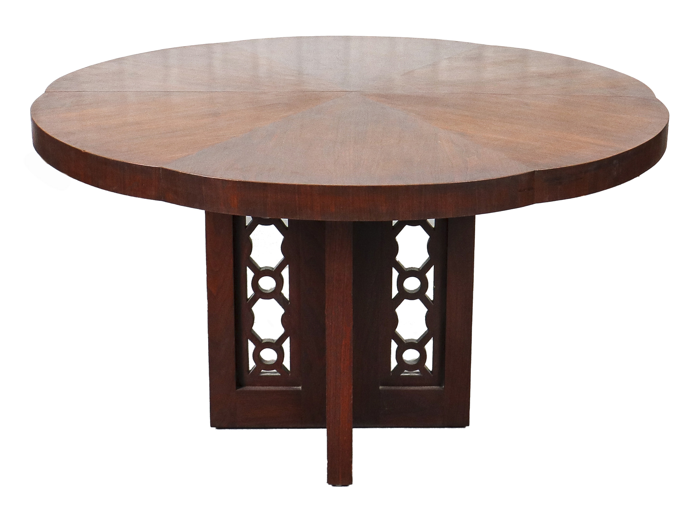 Appraisal: JAMES MONT ASIAN MODERN DINING TABLE James Mont Asian Mid-Century