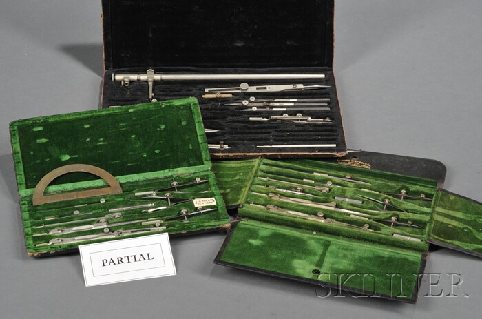 Appraisal: Approximately Twenty Mechanical Drawing Drafting Sets of various periods manufacturers