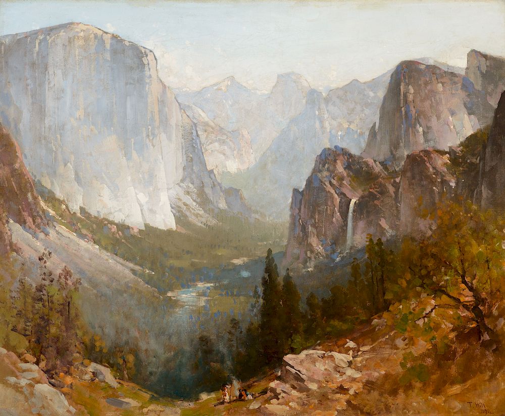 Appraisal: Thomas Hill - Yosemite Valley Exclusive on Bidsquare Thomas Hill