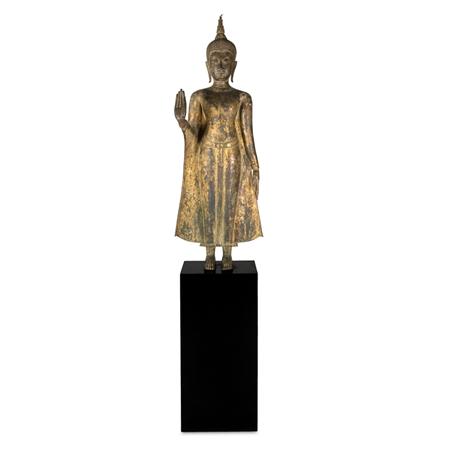 Appraisal: Thai Gilt-Bronze Buddha Estimate -