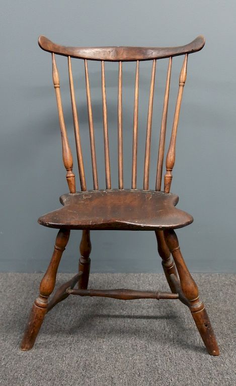 Appraisal: Philadelphia Windsor Side Chair Philadelphia Windsor side chair circa with