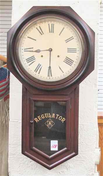 Appraisal: ANSONIA ''OFFICE REGULATOR'' WALL CLOCK Ansonia Clock Co New York