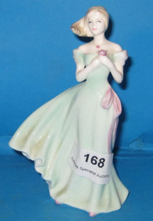 Appraisal: Coalport Miniature Figure Love Token