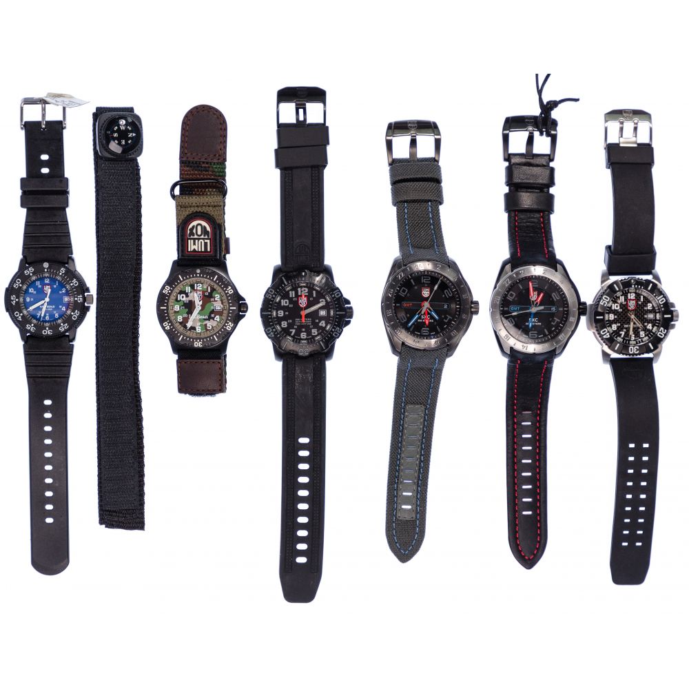 Appraisal: LUMINOX WRIST WATCH ASSORTMENT items including Space Exhibition SXC GMT