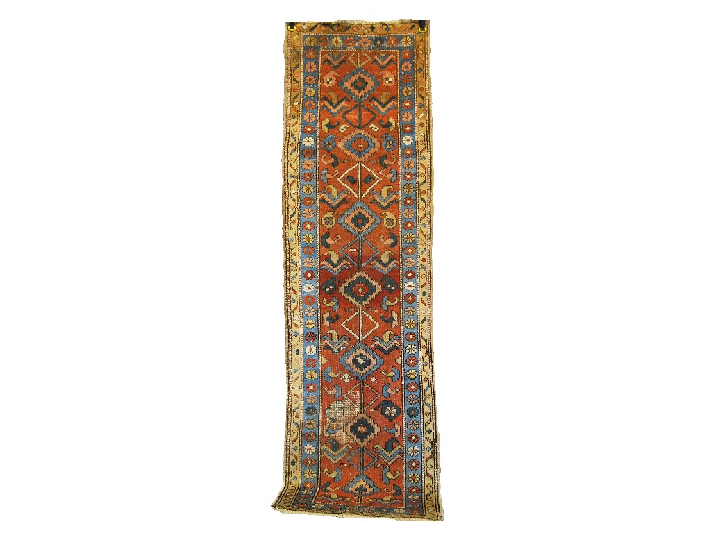 Appraisal: Persian small Ghoravan runner early th century