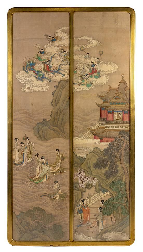 Appraisal: Anonymous LATE QING DYNASTY Landscape Anonymous LATE QING DYNASTY Landscape